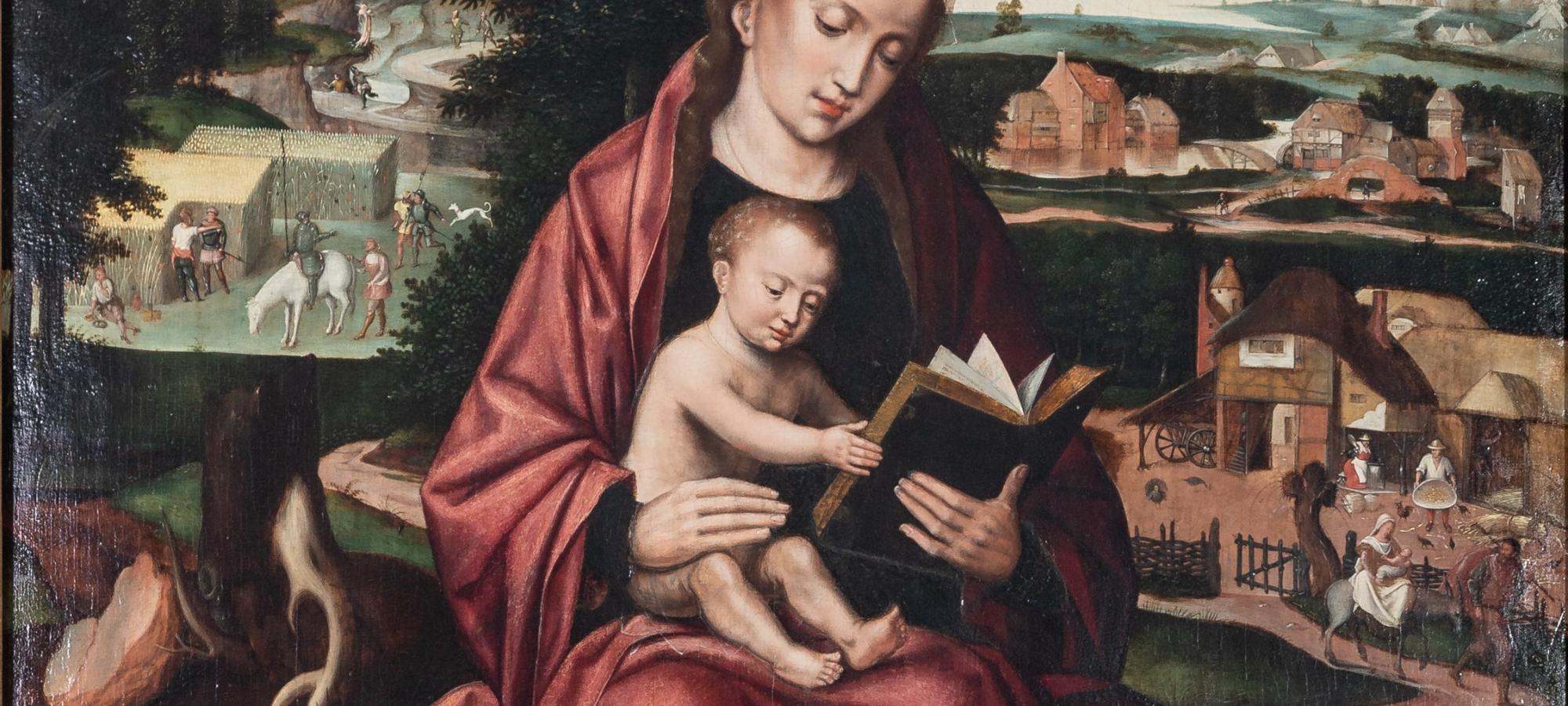 Painting of Madonna