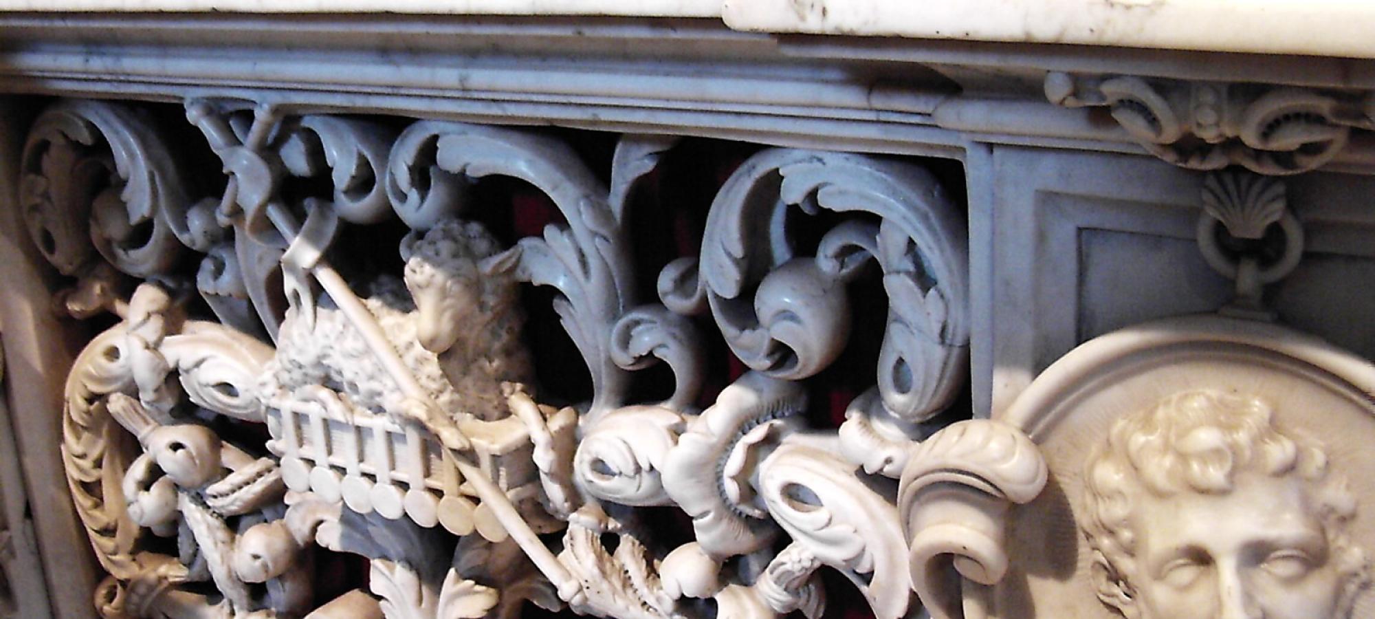 Altar Rails of St Charles Borromeo [formerly St Ignatius] Antwerp, American grain plants mixed with the expected what and grapes. The prologue to the book asks what the nodal Antwerp Jesuit community knew about Asia and the Americas.