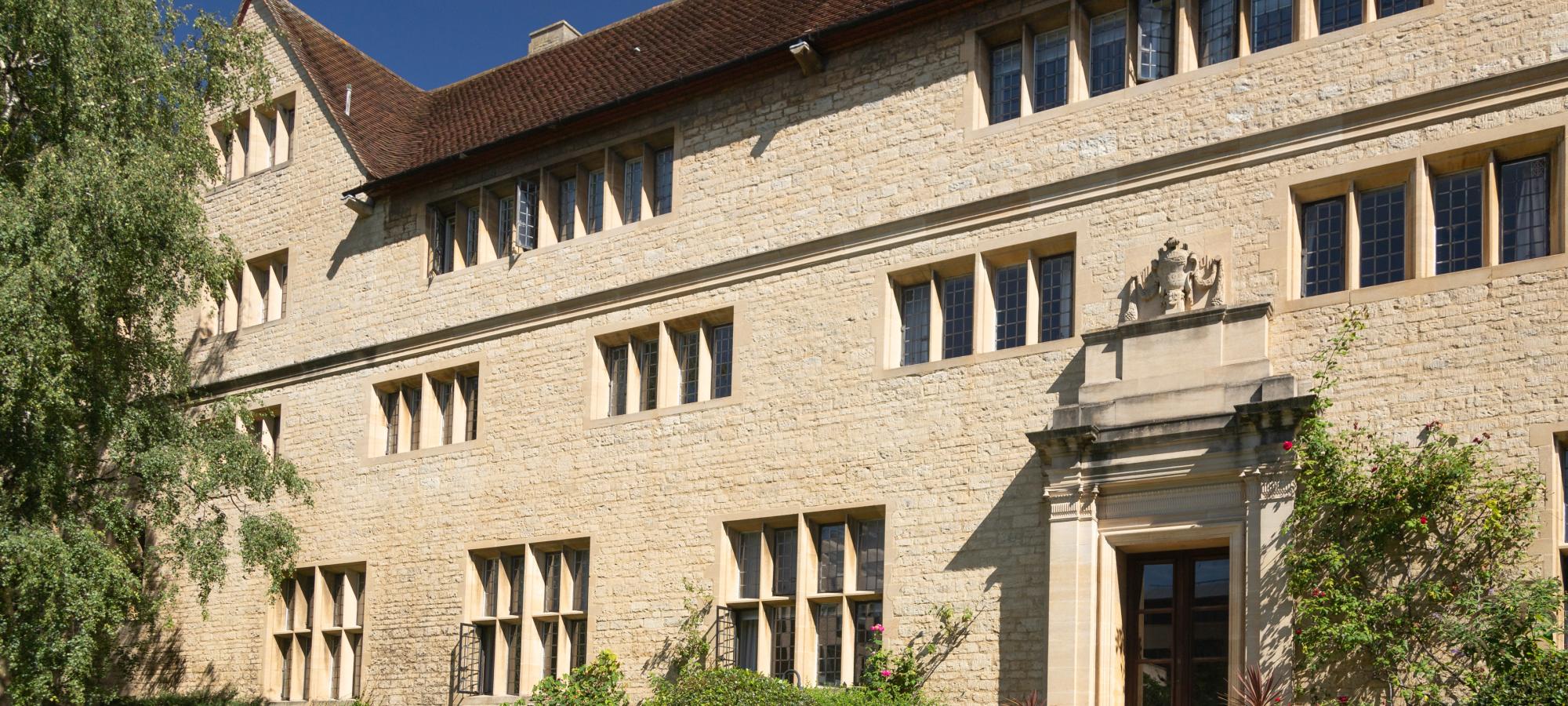 Campion Hall from the garden