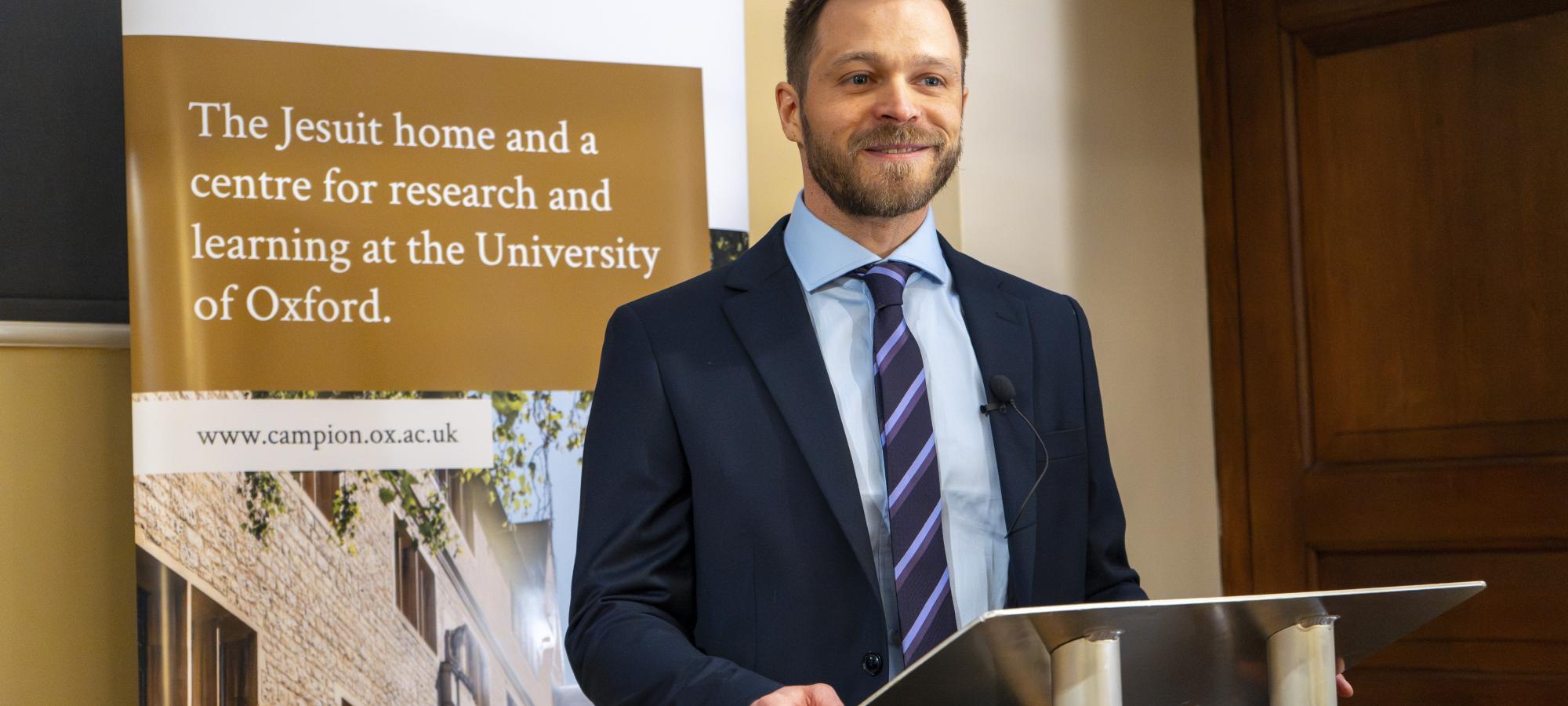 Dr Rodgers at Campion Lecture