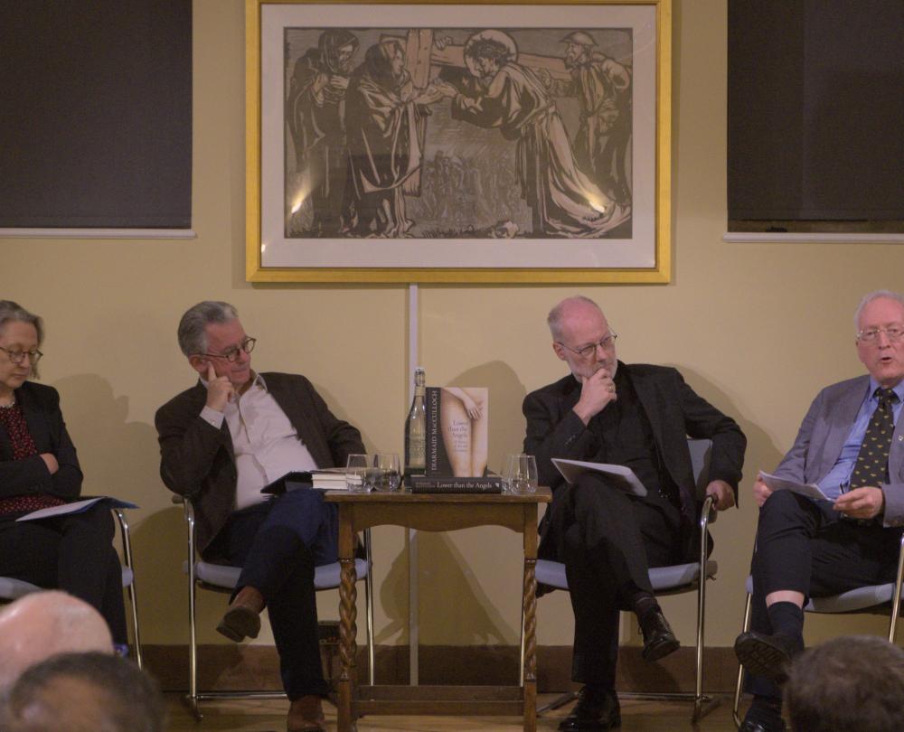 Diarmaid's book launch - lower than the angels