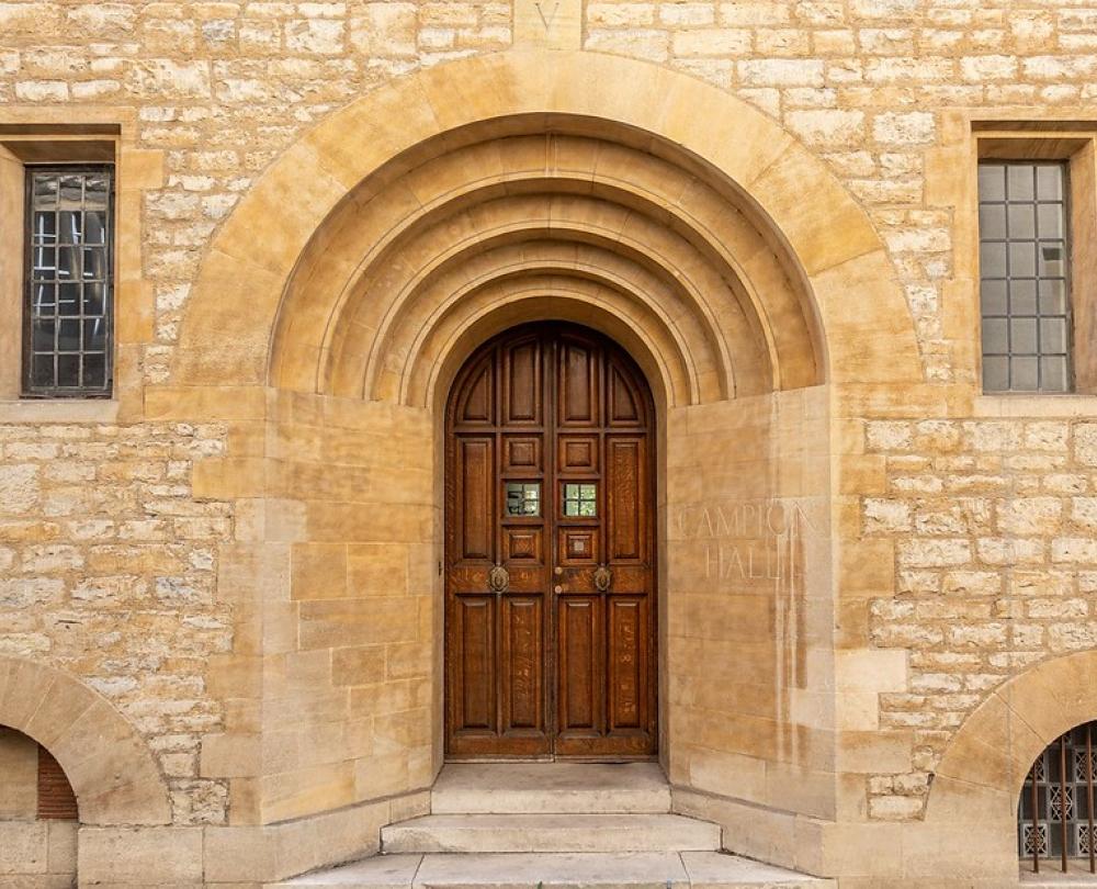 Campion Hall entrance