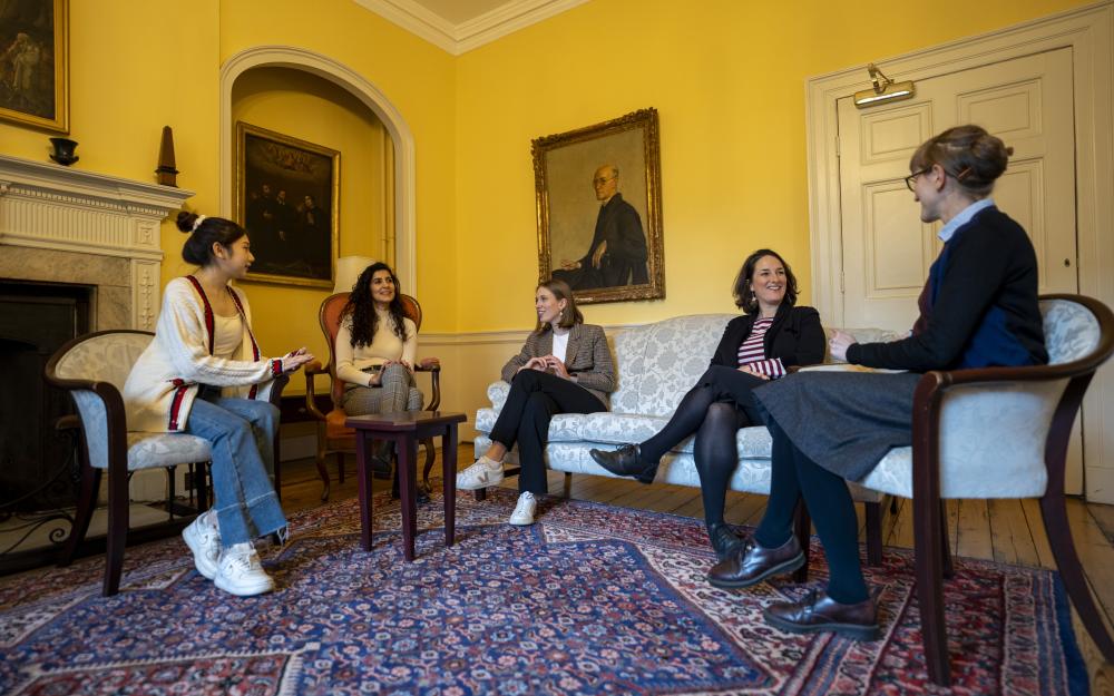Group of women in discussion